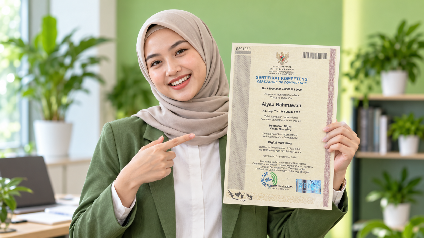 Sertifikat Kompetensi Nasional BNSP